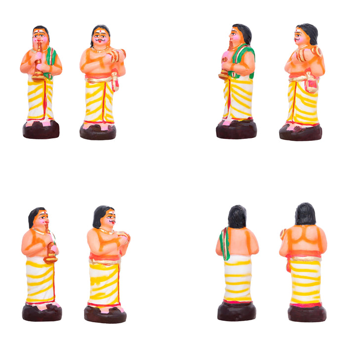 Palani Malai Kavadi Clay Golu Bommai Set - 9 x 11 Inches | Giri Golu Doll/ Navaratri Golu Bomma/Gombe/Bommai