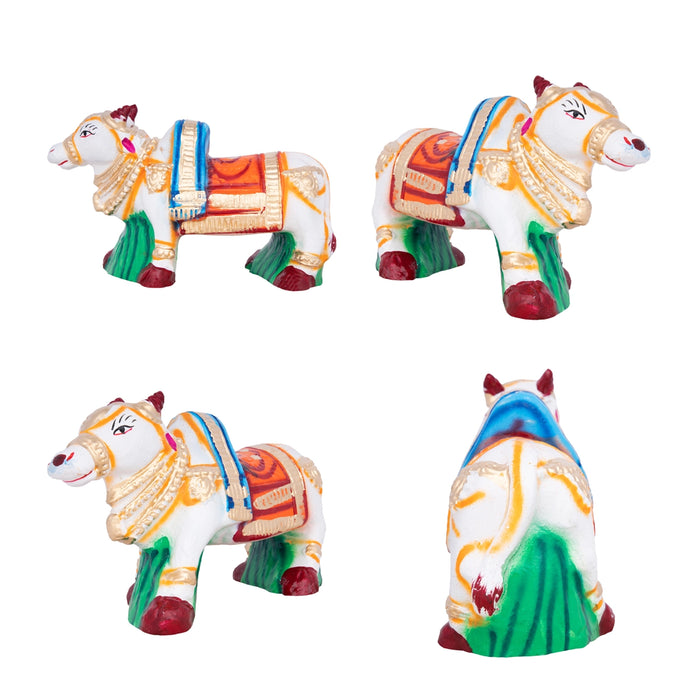 Boom Boom Madu Clay Golu Bommai Set - 8 x 9 Inches | Giri Golu Doll/ Navaratri Golu Bomma/Gombe/Bommai