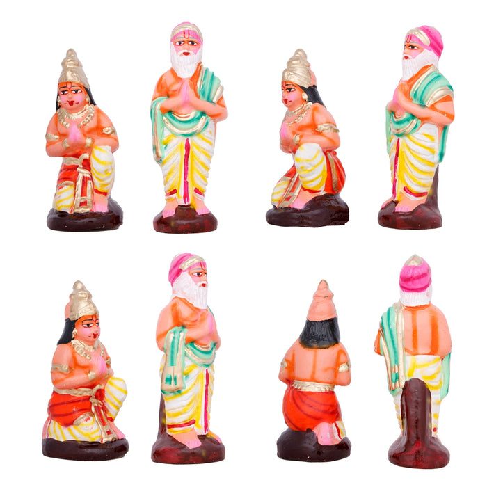 Govardhana Giri Clay Golu Bommai Set - 11 x 9 Inches | Giri Golu Doll/ Navaratri Golu Bomma/Gombe/Bommai