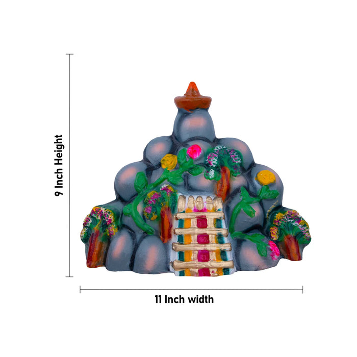 Girivalam Clay Golu Bommai Set - 9 x 11 Inches | Giri Golu Doll/ Navaratri Golu Bomma/Gombe/Bommai