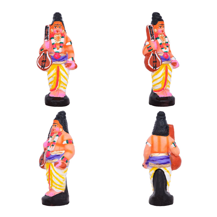 Vaikuntam Clay Golu Bommai Set - 9 x 8 Inches | Giri Golu Doll/ Navaratri Golu Bomma/Gombe/Bommai