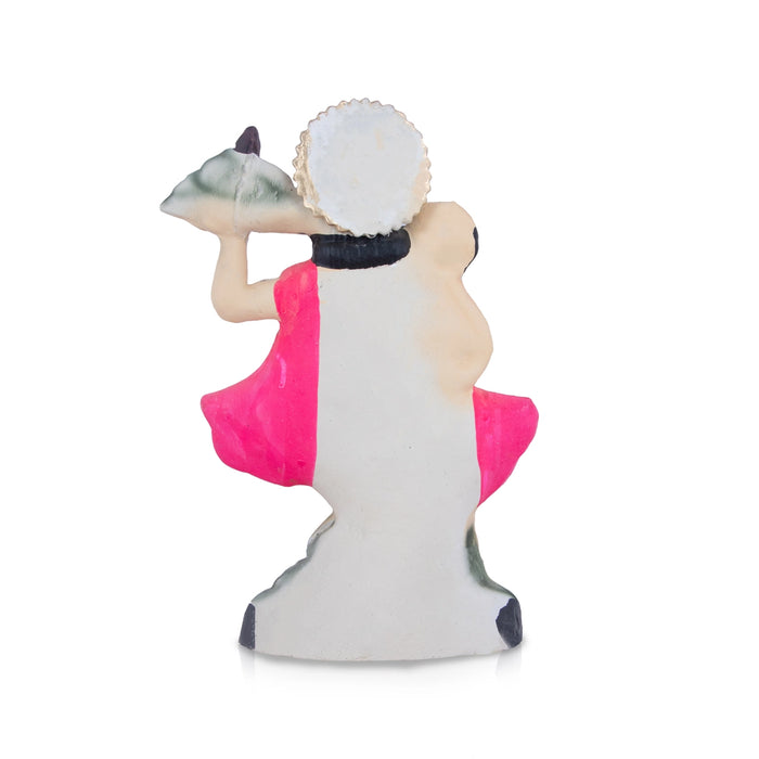 Sanjeevani Hanuman Statue Clay Golu Bommai- 14 X 10 Inches | Navaratri Golu Gombe/Giri Golu Doll/ Navratri Decor