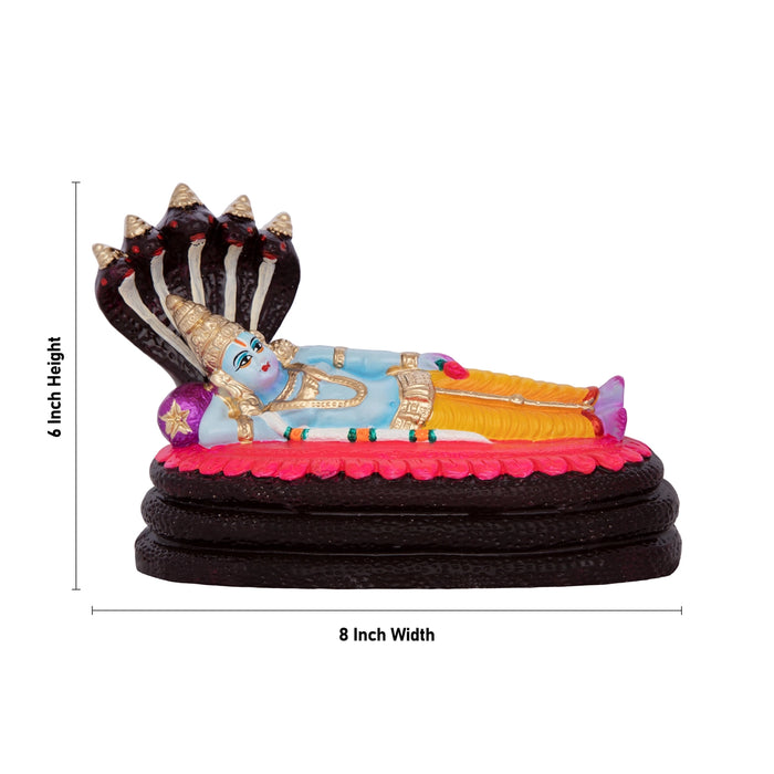Ranganathar Clay Golu Bommai - 6 x 8 Inches | Giri Golu Doll/ Navaratri Golu Bomma/ Dasara Doll
