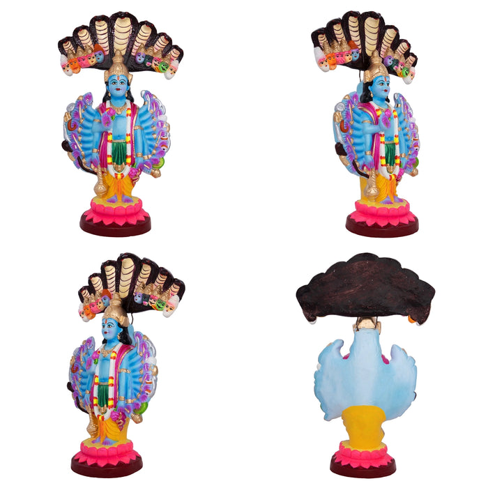 Vishvaroopam Clay Golu Bommai - 13 x 6.5 Inches | Giri Golu doll/ Navaratri Kolu Bommalu/ Dasara Doll