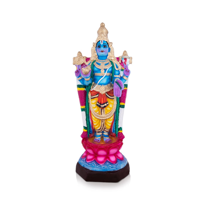 Dhanvantari Paper Mache Golu Bommai - 18 x 8 Inches | Giri Golu Doll/ Navaratri Golu Bomma/Gombe/Bommai