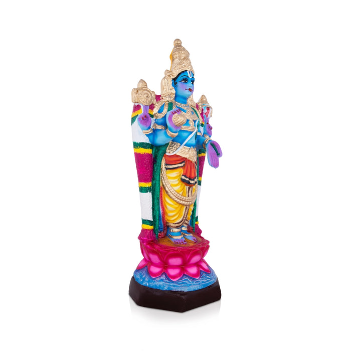 Dhanvantari Paper Mache Golu Bommai - 18 x 8 Inches | Giri Golu Doll/ Navaratri Golu Bomma/Gombe/Bommai