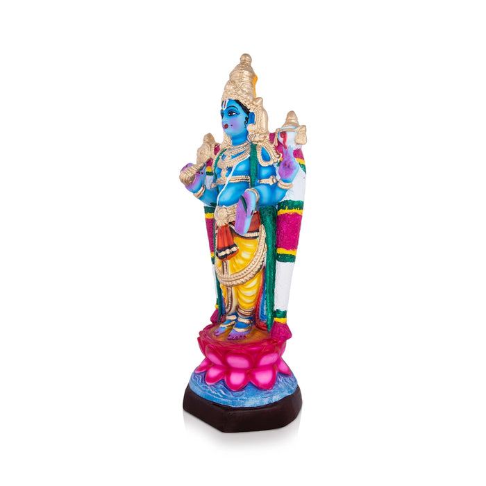 Dhanvantari Paper Mache Golu Bommai - 18 x 8 Inches | Giri Golu Doll/ Navaratri Golu Bomma/Gombe/Bommai