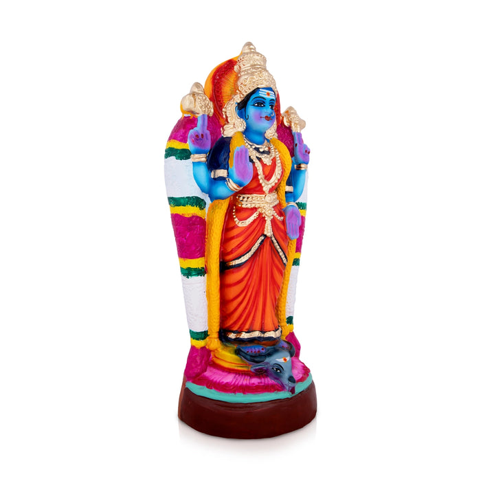 Durga Paper Mache Golu Bommai - 15 x 9.5 Inches | Giri Golu Doll/ Navaratri Golu Bomma/Gombe/Bommai