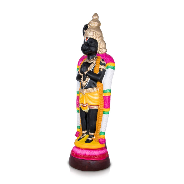 Namakkal Hanuman Paper Mache Golu Bommai - 12 x 6 Inches | Giri Golu Bomma/ Navaratri Golu Doll/ Dasara Doll