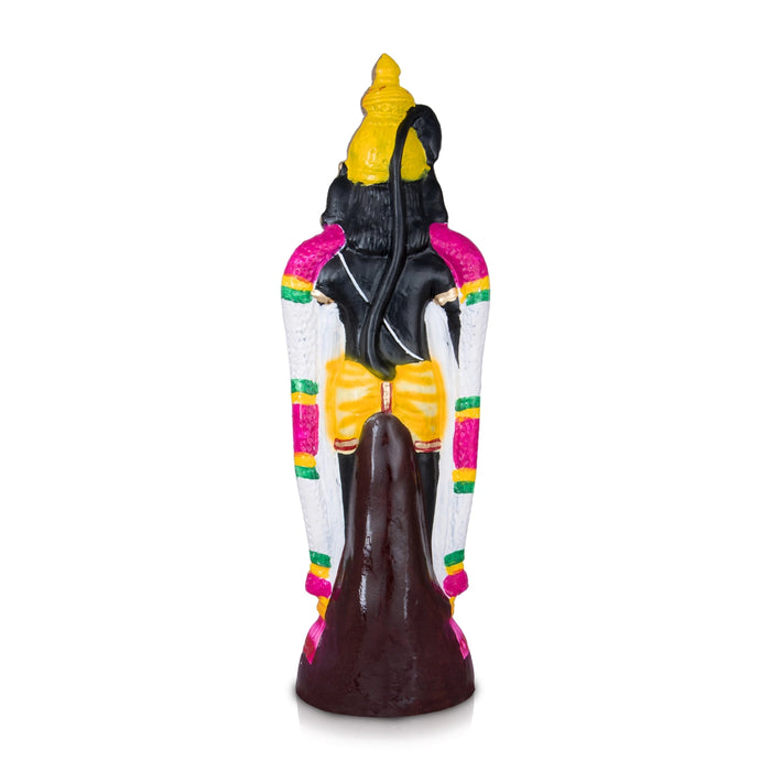 Namakkal Hanuman Paper Mache Golu Bommai - 12 x 6 Inches | Giri Golu Bomma/ Navaratri Golu Doll/ Dasara Doll