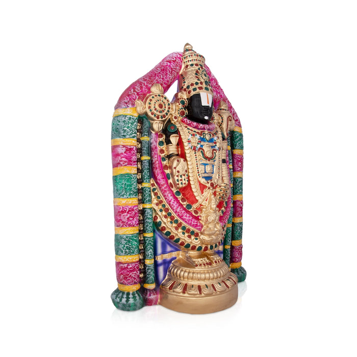 Mangalasa Perumal Paper Mache Golu Bommai - 21 x 12 Inches | Giri Golu Doll/ Navaratri Golu Bomma/Gombe/Bommai