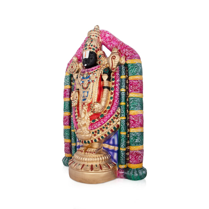 Mangalasa Perumal Paper Mache Golu Bommai - 21 x 12 Inches | Giri Golu Doll/ Navaratri Golu Bomma/Gombe/Bommai