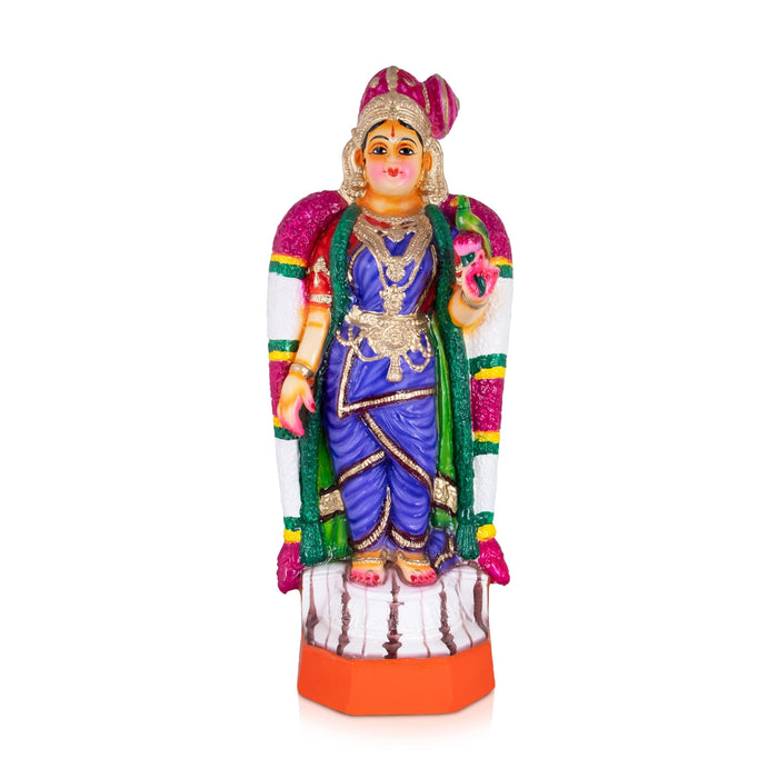 Andal Paper Mache Golu Bommai - 18 x 10 Inches | Giri Golu Doll/ Navaratri Golu Bomma/Gombe/Bommai