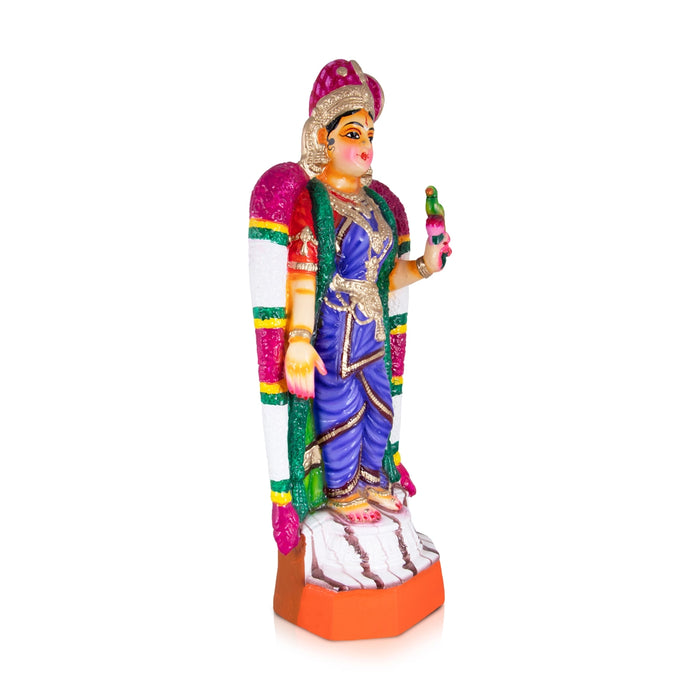 Andal Paper Mache Golu Bommai - 18 x 10 Inches | Giri Golu Doll/ Navaratri Golu Bomma/Gombe/Bommai