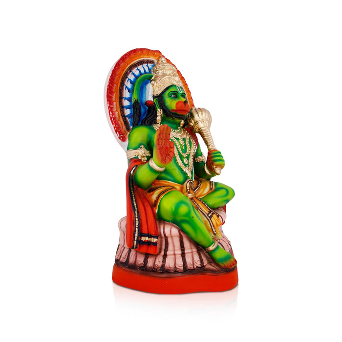 Darbar Hanuman Paper Mache Golu Bommai - 18 x 12 Inches | Giri Golu Doll/ Navaratri Golu Bomma/Gombe/Bommai