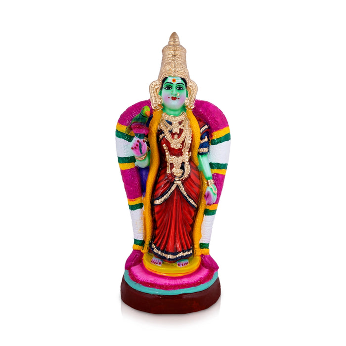 Meenakshi Paper Mache Golu Bommai - 15 x 7 Inches | Giri Golu Doll/ Navaratri Golu Bomma/Gombe/Bommai