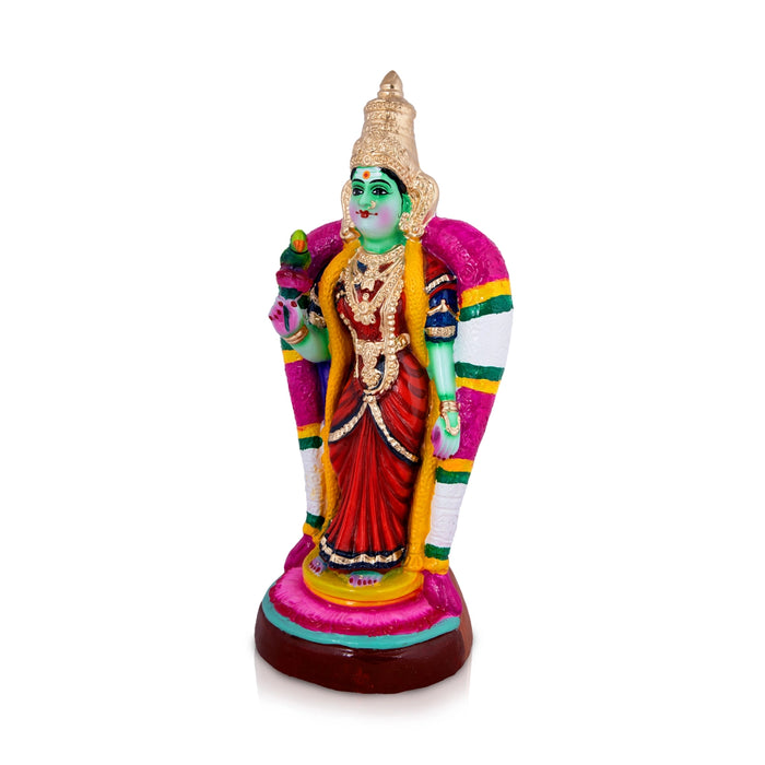 Meenakshi Paper Mache Golu Bommai - 15 x 7 Inches | Giri Golu Doll/ Navaratri Golu Bomma/Gombe/Bommai