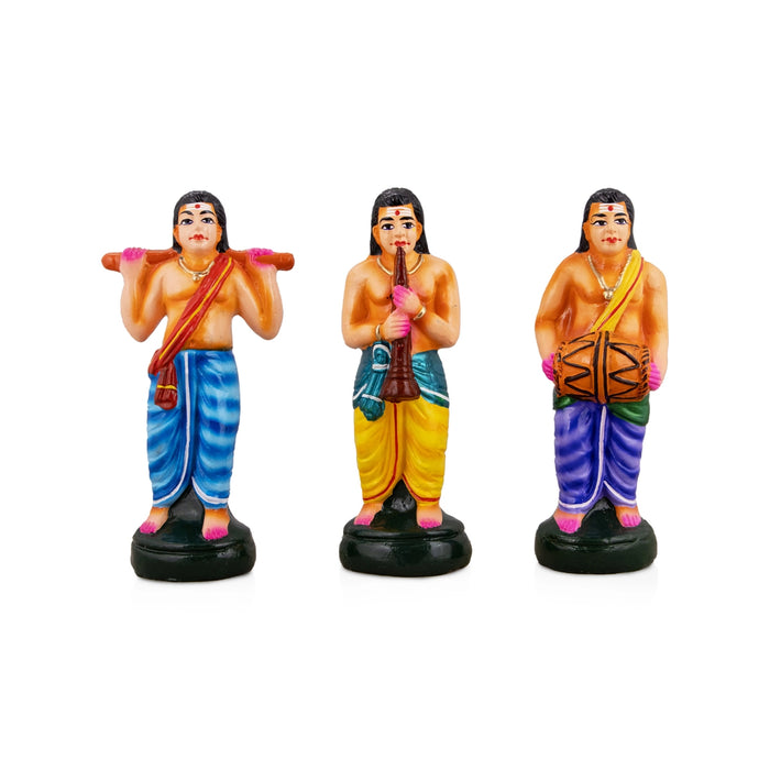 Kavadi Paper Mache Golu Bommai Set - 15 x 12 Inches | Giri Golu Doll/ Navaratri Golu Bomma/Gombe/Bommai