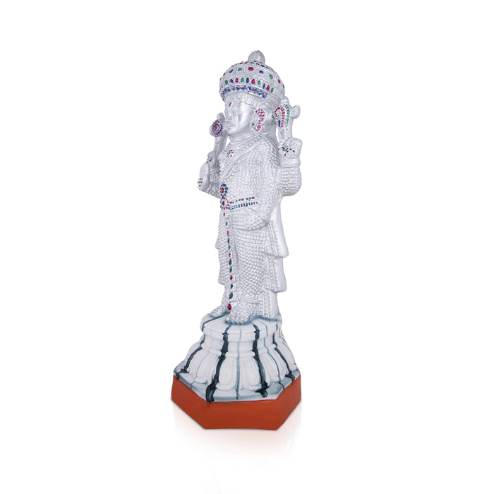 Perumal Muthangi Sevai Paper Mache Golu Bommai - 18 x 8 Inches | Giri Golu Doll/ Navaratri Golu Bomma/Gombe