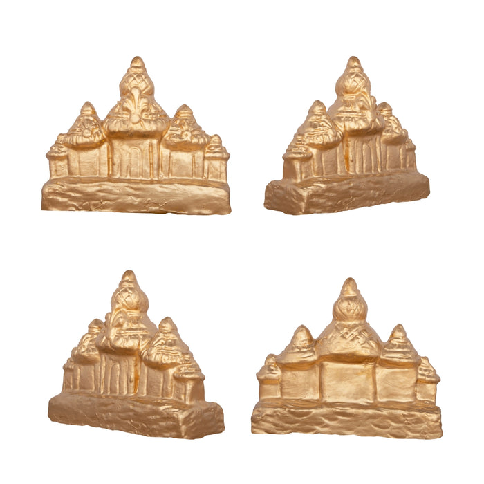 Sethu Panthanam Clay Golu Bommai Set - 8 x 4.5 Inches | Giri Golu Doll/ Navaratri Golu Bomma/Gombe/Bommai