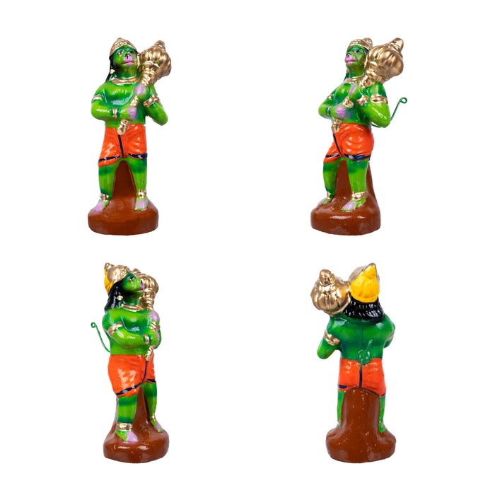 Vaali Motcham Clay Golu Bommai Set - 13 x 12 Inches | Giri Golu Doll/ Navaratri Golu Bomma/Gombe/Bommai