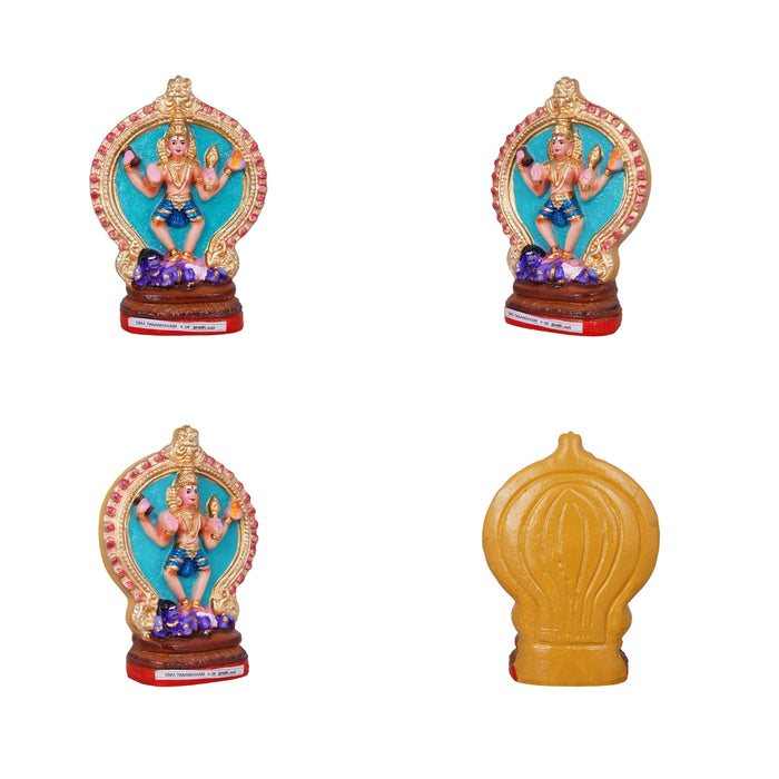 Nava Natarajar Clay Golu Bommai Set - 10 x 7 Inches | Giri Golu Doll/ Navaratri Golu Bomma/ Gombe/ Bommai