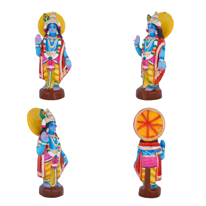 Draupadi Vastraharan Clay Golu Bommai Set - 18 x 12 Inches | Giri Golu Doll/ Navaratri Golu Bomma/Gombe/Bommai