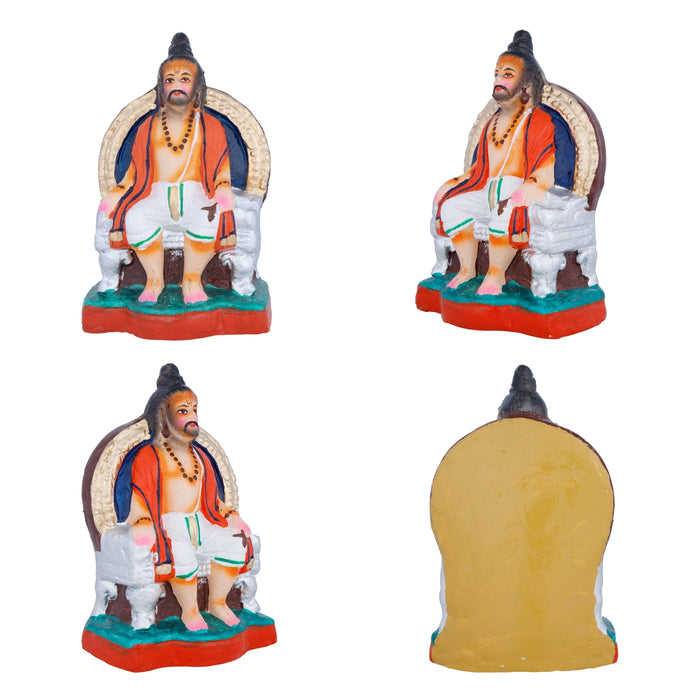 Draupadi Vastraharan Clay Golu Bommai Set - 18 x 12 Inches | Giri Golu Doll/ Navaratri Golu Bomma/Gombe/Bommai