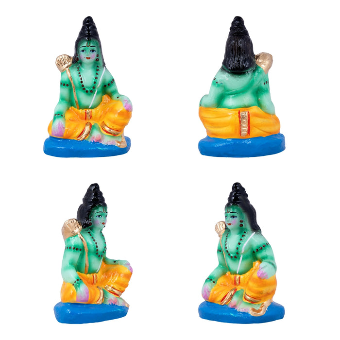 Hanuman Sanjeevi Malai Clay Golu Bommai Set - 19 x 12 Inches | Giri Golu Doll/ Navaratri Golu Bomma/Gombe