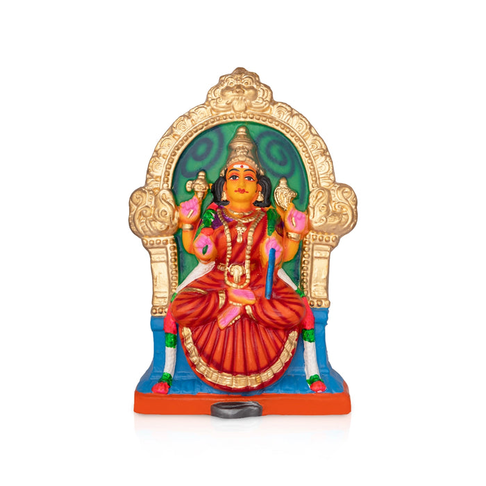 Kamakshi Pooja Clay Golu Bommai Set - 17 x 10.5 Inches | Giri Golu Doll/ Navaratri Kolu Bomma/ Gombe