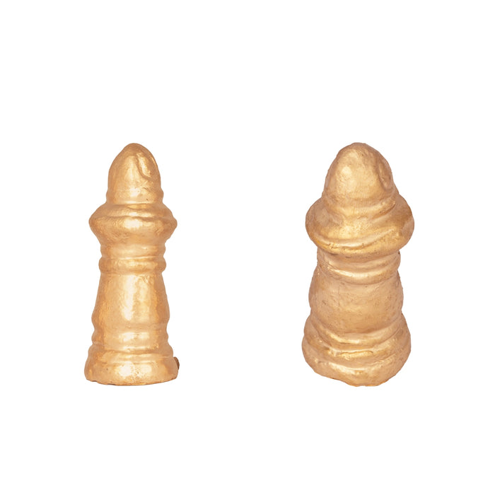 Kamakshi Pooja Clay Golu Bommai Set - 17 x 10.5 Inches | Giri Golu Doll/ Navaratri Kolu Bomma/ Gombe