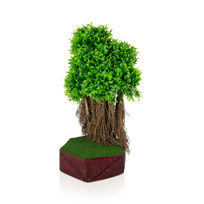 Artificial Bonsai Plant - 20 x 8.5 Inches | Fake Plants/ Decorative Banyan tree with Pot for Home