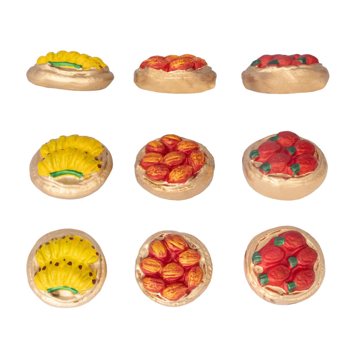Shashtiabdapoorti Clay Golu Bommai Set - 8.5 x 7.5 Inches | Giri Golu doll/ Navaratri Kolu Bomma/ Bommai