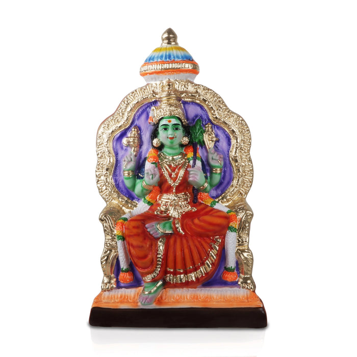 Rajeshwari Devi Paper Mache Golu Bommai - 19 X 11 Inches | Navaratri Golu Gombe/Giri Golu Doll/ Navratri Decor