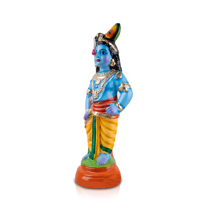 Vithoba Krishna - 16 Inches | Giri Golu Doll/ Paper Mache/ Vithoba Murti/ Navarathri Doll