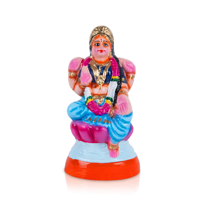 Balambigai Paper Mache Golu Bommai - 7.5 x 3.5 Inches | Giri Golu Doll / Navaratri Golu Bommalu / Dasara Doll