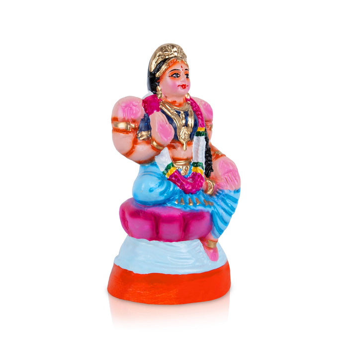 Balambigai Paper Mache Golu Bommai - 7.5 x 3.5 Inches | Giri Golu Doll / Navaratri Golu Bommalu / Dasara Doll