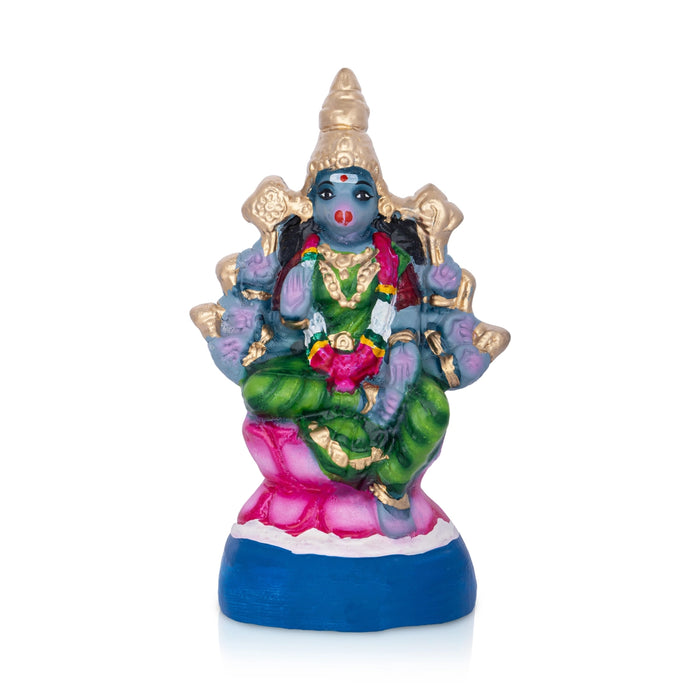 Varahi Paper Mache Golu Bommai - 7.5 x 4 Inches | Giri Golu Doll/ Navaratri Golu Bomma/ Bommalu