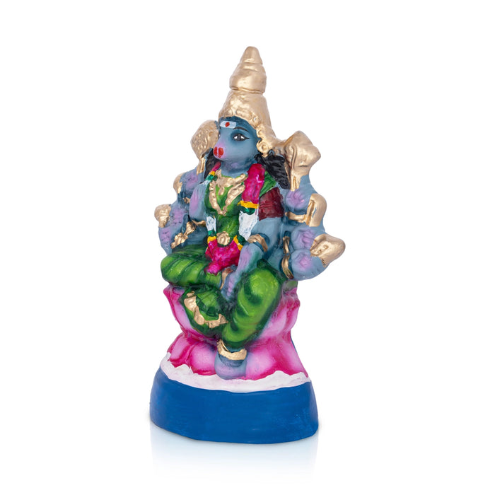 Varahi Paper Mache Golu Bommai - 7.5 x 4 Inches | Giri Golu Doll/ Navaratri Golu Bomma/ Bommalu
