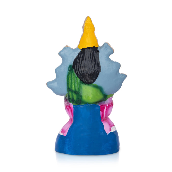 Varahi Paper Mache Golu Bommai - 7.5 x 4 Inches | Giri Golu Doll/ Navaratri Golu Bomma/ Bommalu