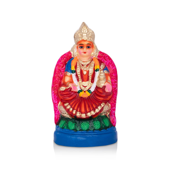 Annapoorni Paper Mache Golu Doll - 8 x 4.5 Inches | Giri Kolu Bommai/ Navaratri Golu Bomma/ Dasara Doll