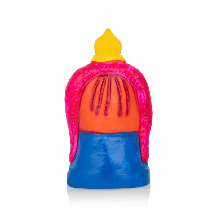 Annapoorni Paper Mache Golu Doll - 8 x 4.5 Inches | Giri Kolu Bommai/ Navaratri Golu Bomma/ Dasara Doll