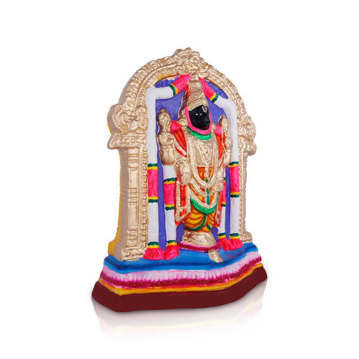 Kalyana Balaji Murti Paper Mache Golu Bommai- 13 X 10 Inches | Navaratri Gombe/ Giri Golu Doll/ Navratri Decor