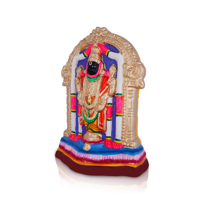 Kalyana Balaji Murti Paper Mache Golu Bommai- 13 X 10 Inches | Navaratri Gombe/ Giri Golu Doll/ Navratri Decor