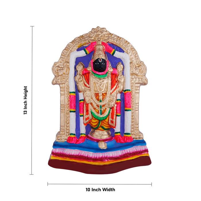 Kalyana Balaji Murti Paper Mache Golu Bommai- 13 X 10 Inches | Navaratri Gombe/ Giri Golu Doll/ Navratri Decor