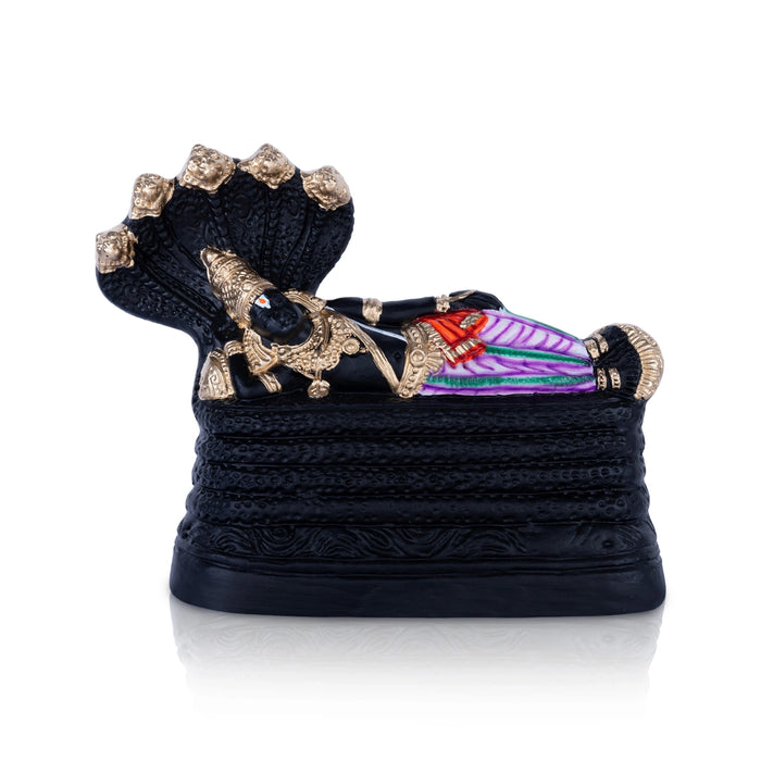 Sri Ranganathar Statue Paper Mache Golu Bommai- 9 X 12 Inches | Giri Golu Doll/ Navaratri Gombe/Navratri Decor