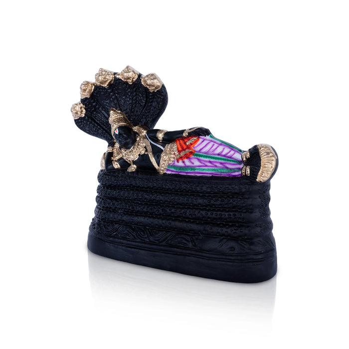 Sri Ranganathar Statue Paper Mache Golu Bommai- 9 X 12 Inches | Giri Golu Doll/ Navaratri Gombe/Navratri Decor