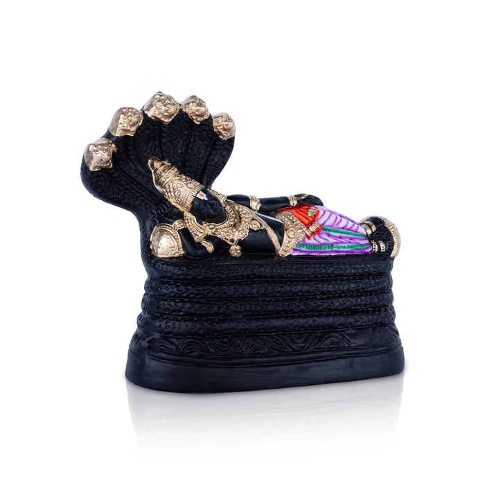 Sri Ranganathar Statue Paper Mache Golu Bommai- 9 X 12 Inches | Giri Golu Doll/ Navaratri Gombe/Navratri Decor