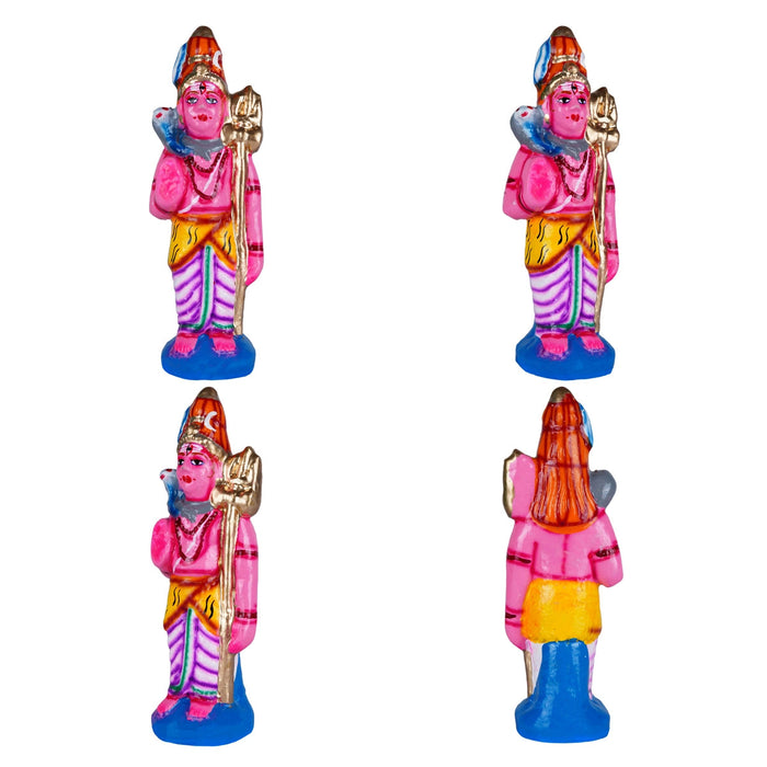 Thiruparkadal Clay Golu Bommai Set - 11 x 22 Inches | Giri Golu Doll/ Gombe/ Navaratri Golu Bomma