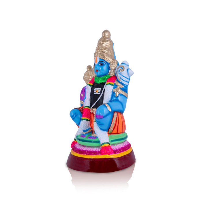 Harihara Statue Paper Mache Golu Bommai - 14 X 7 Inches | Navaratri Gombe/ Giri Golu Doll/ Navratri Decor